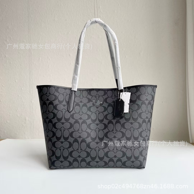 Koja City33 tote bag, high-quality women's bag, classic pattern shopping bag, large capacity, can be carried by hand or worn as a shoulder bag, and comes with a smaller tote bag Koja City33 tote bag, high-quality women's bag, classic pattern shopping bag, large capacity, can be carried by hand or worn as a shoulder bag, and comes with a smaller tote bag