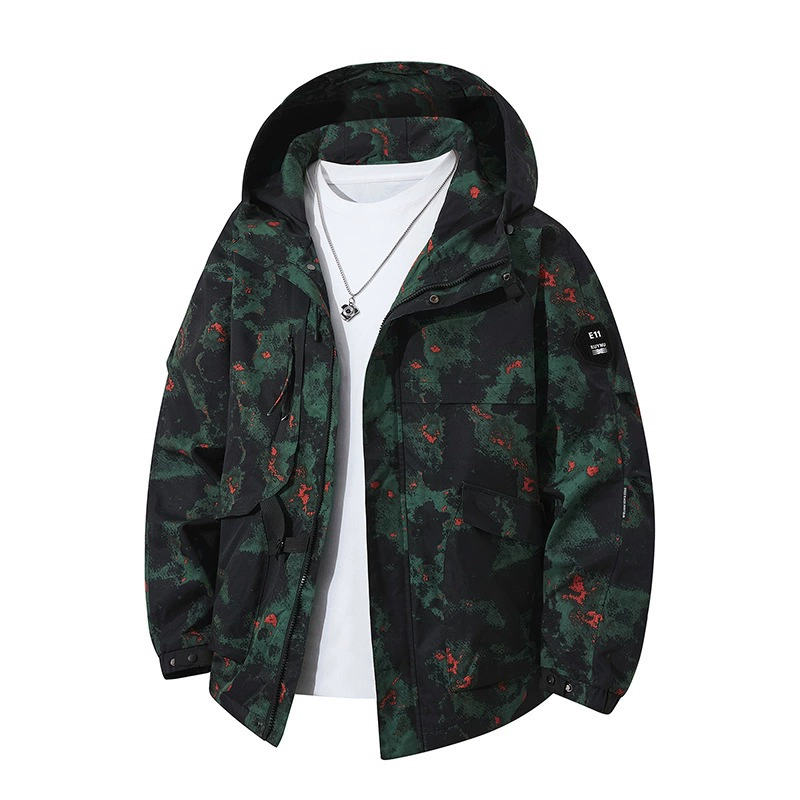 Куртки для пар на открытом воздухе, шкуры для ветра, шкуры для мужчин и женщин с капюшоном, японские дикие горы для отдыха