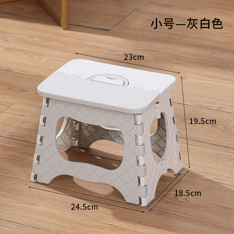 厚みのあるプラスチック製の屋外折りたたみスツール、ポータブル家庭用小さなベンチ、マザキャンプスツール、子供用屋外小さなスツール|undefined