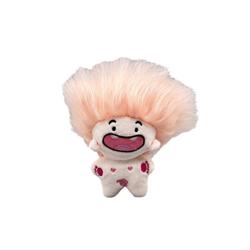Divertido diadema diente perdido algodón muñeca Linda diversión casera pequeña muñeca horquilla clip tocado novedad
