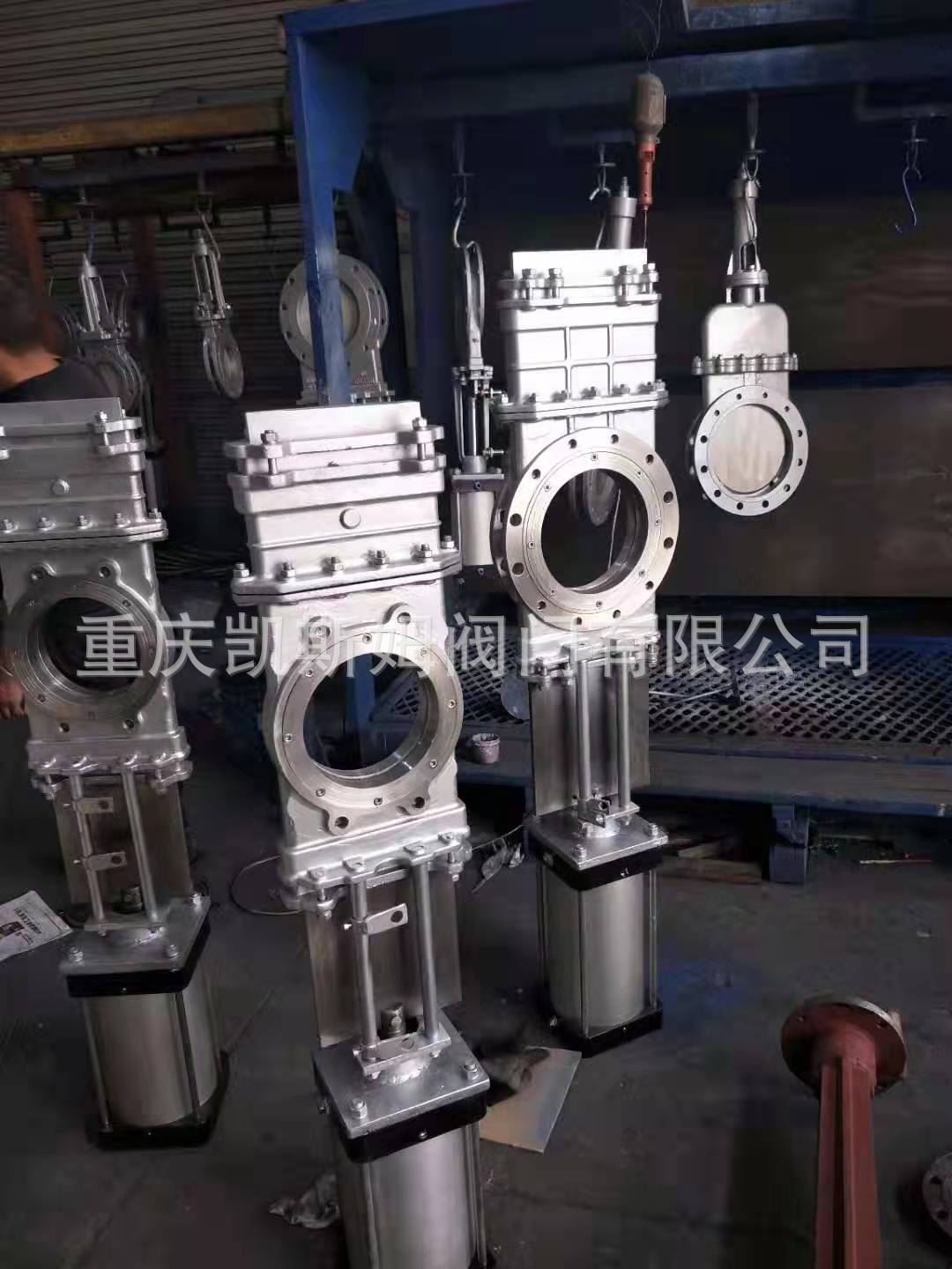 厂家直销 气动对夹耐磨穿透板 双闸板阀出料阀、进料阀供应粉料