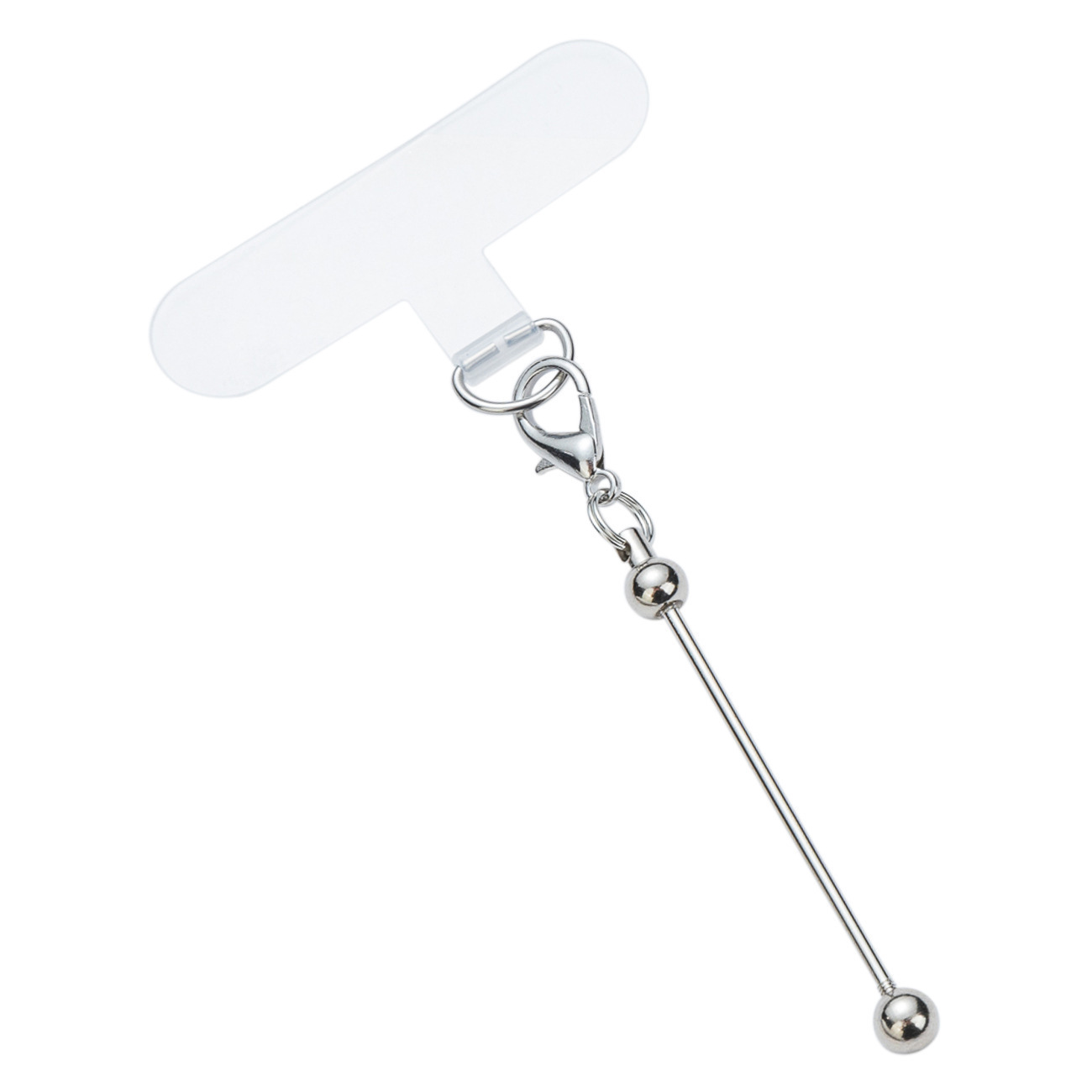 DIY beaded clip de teléfono móvil universal parche de fijación de color transparente anti-perdida junta fuerte clip