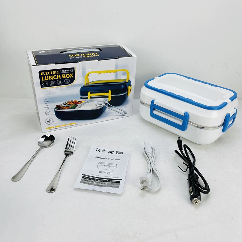 Электрический нагревательный ланч-бокс Портативный автоматический теплоизоляционные ланч-бокс для домашнего использования