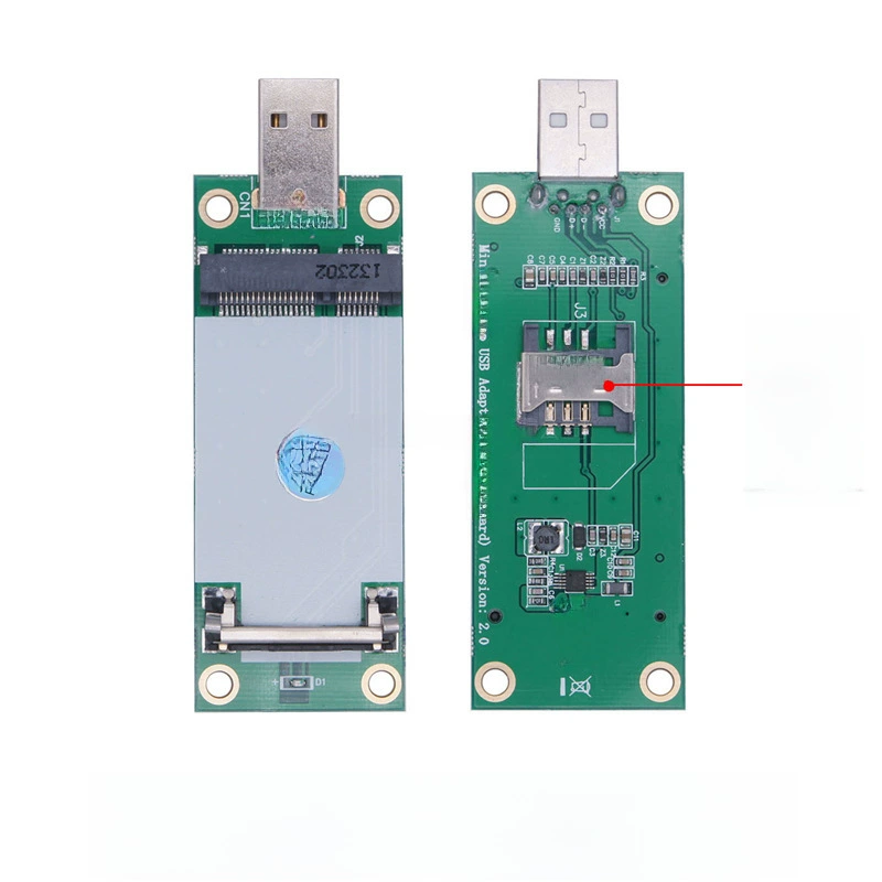 Маленькая карта PCIe в USB 2.0 3G 4G модуль специальная тестовая плата разработки содержит слот SIM UIM карта переходная карта