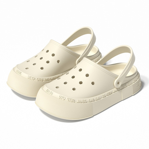 Summer new fashion beach clogs for women Baotou EVA soft bottom clogs non-slip breathable outer wear slippers for women