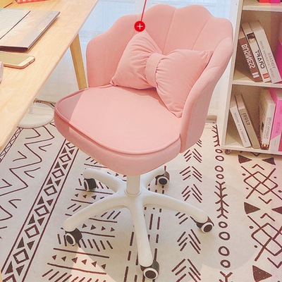 Computer chair household comfortable Sedentary Armchair girl student lovely bedroom chair dormitory Swivel chair study desk chair