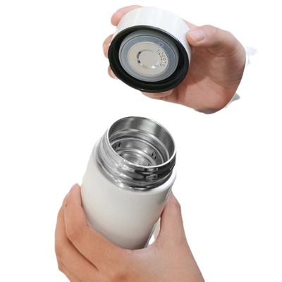 保温杯女高颜值304不锈钢泡茶杯子简约ins男士学生便携水杯定 制