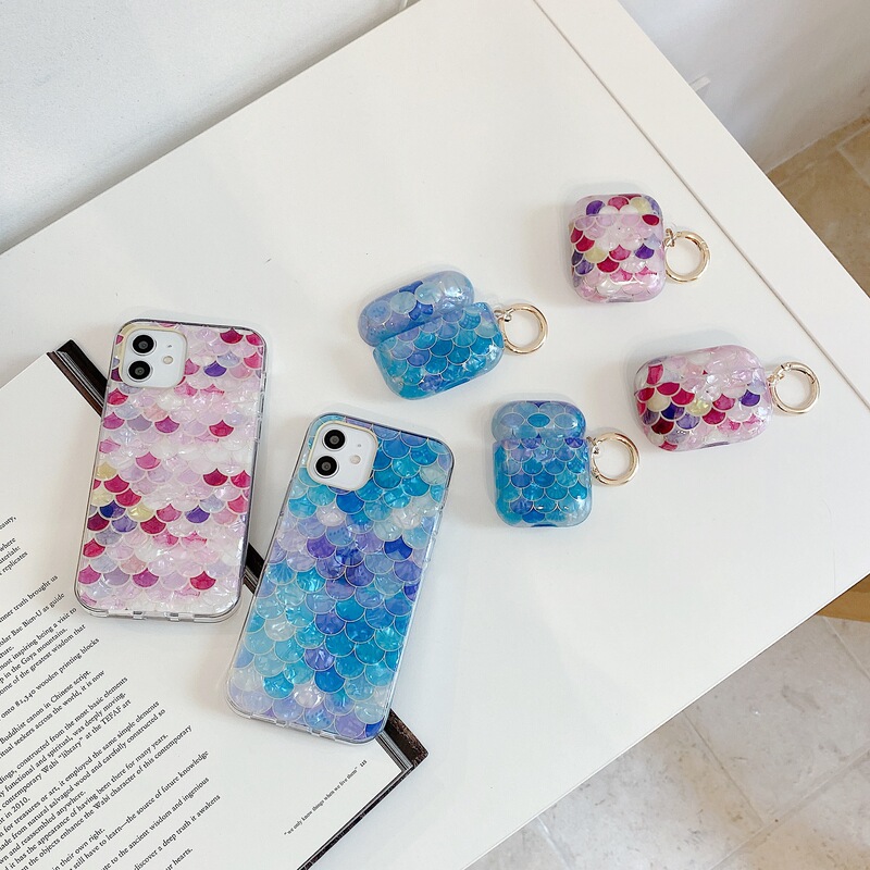 Mermaid Airpods4 Earphone Case Mobile Phone Case Airpodsprocaseimd Apple Earphone Case Is so Cute