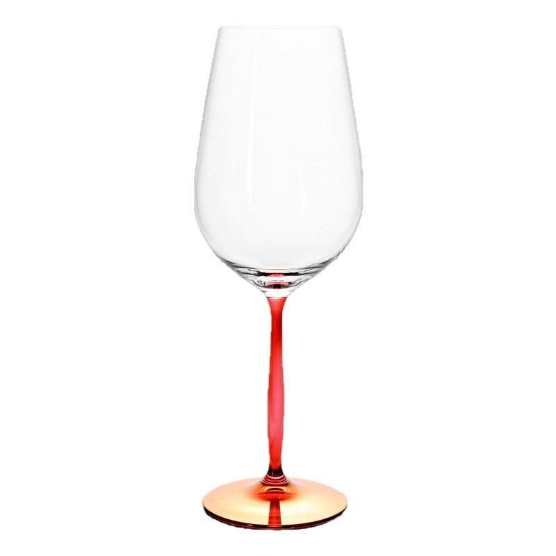 Tazas de vino de cristal de alta calidad de importación checa, tazas de bordeaux de alta calidad, regalos de negocios, tazas de pie alto, caja de regalos