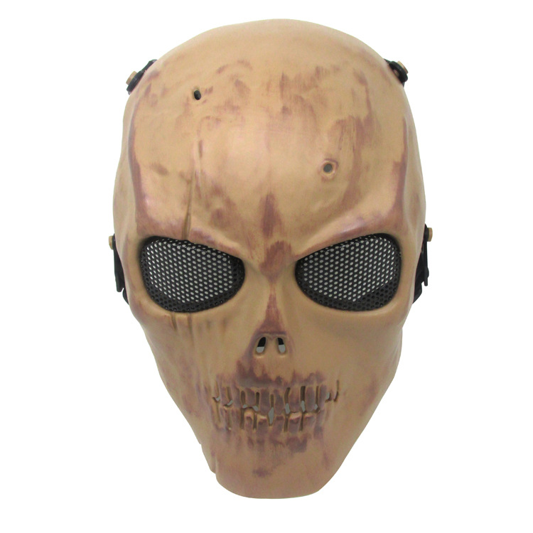 m01骷髅 防护面具骑行 收藏电影道具 野战面具 战地双雄面罩