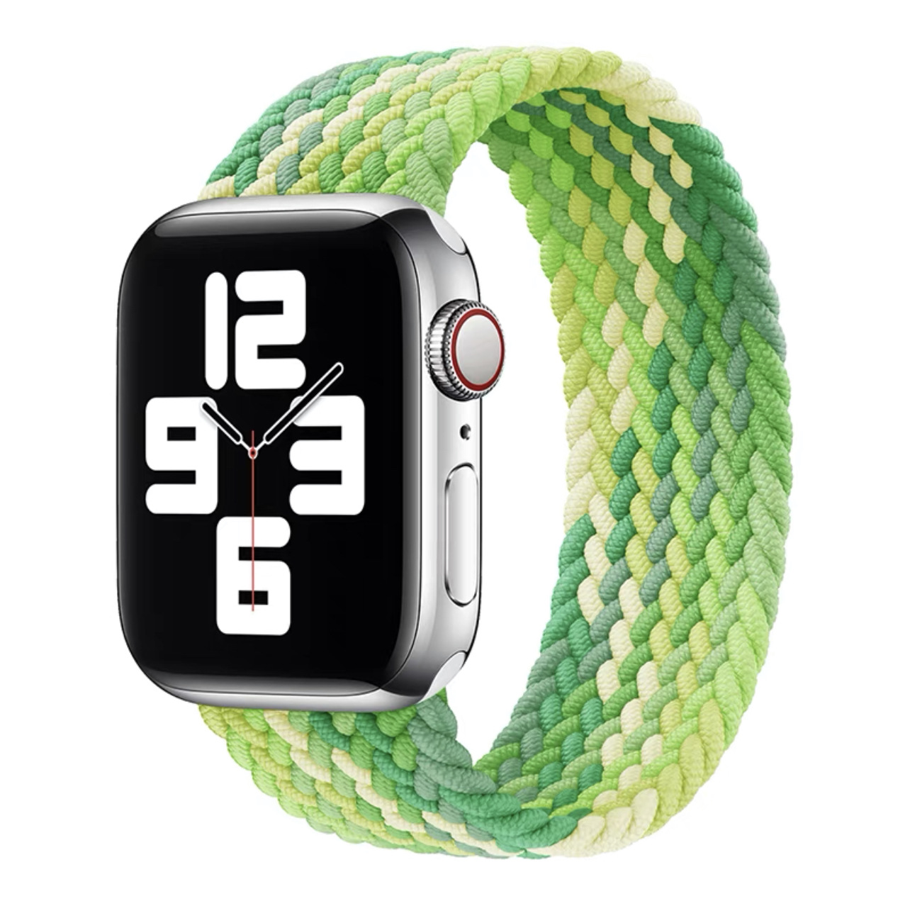 Apple Watch Dây đeo dệt đàn hồi một vòng Dây đeo cổ tay tích hợp đàn hồi Apple Watch8765432SE