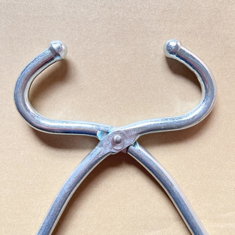 Veterinaria vinculante tracción alicates de Nariz de ganado galvanizado producción esférica tarjeta nariz diseño ganado estabilizador mango largo alicates de Nariz de ganado