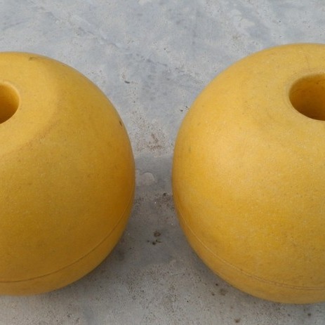 泡沫浮漂PVC浮球圆形标塑料浮子海养殖渔网拉网浮球航道警示浮标