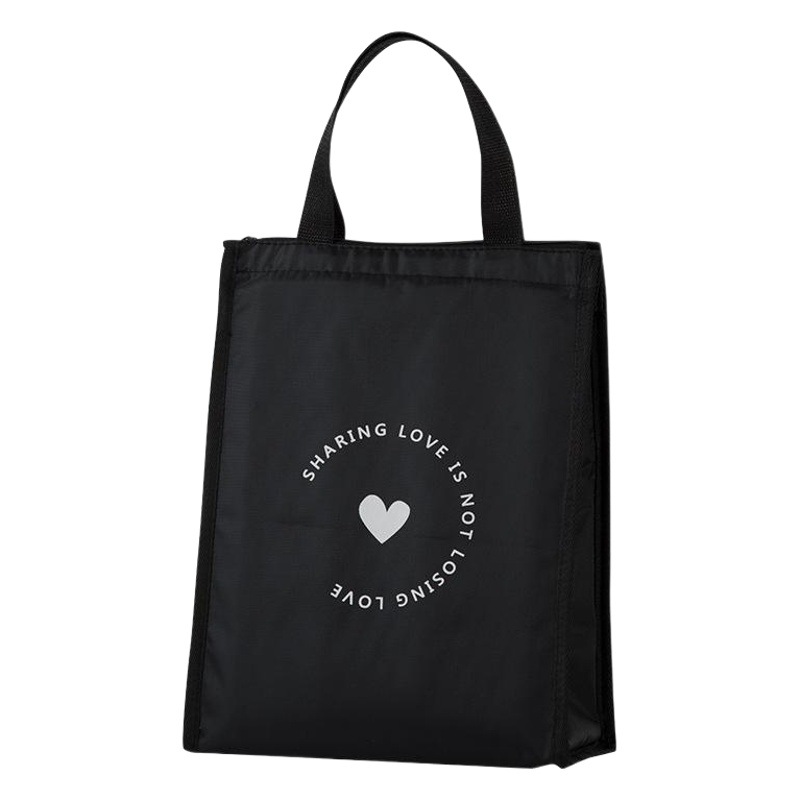 Portable Insulated Bag, Waterproof Oxford Cloth Lunch Bag, Thermal and Refrigerated, Work Tote Bag, Student Style Lunch Box, Thickened