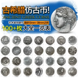 金属工艺品;仿古钱币;纪念币