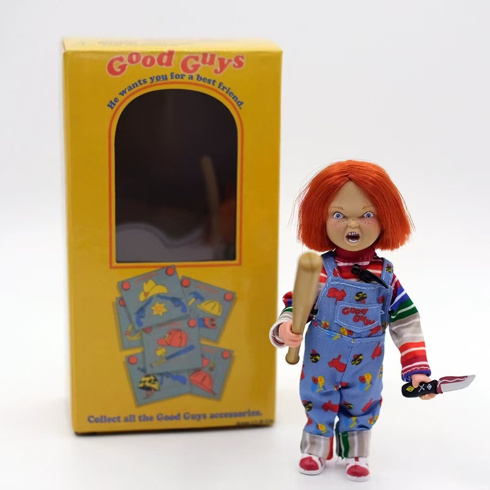 Fantasma muñeca NECA mano azul límite de plantación modelo de muñeca Chuckie juguetes adornos