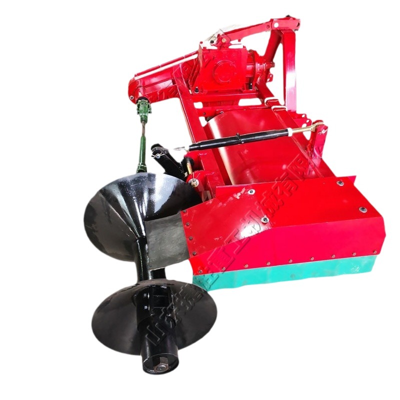 Máquina de construcción de cresta offset tractor trasero 400 Tipo de punzonadora de espalda única cresta agrícola bilateral dispositivo de elevación y cresta