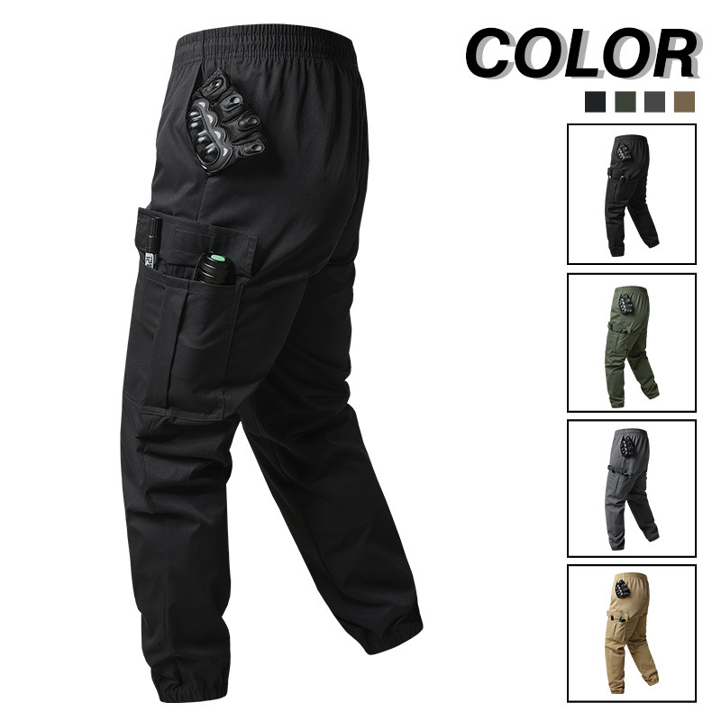 Men's European Size American-Style Workwear Casual Pants Cross-Border Trade Amazon Shein Tm Popular Sports Jogging Pants