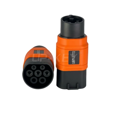 National Standard Adapter Gb/T to EV şarj adapterləri - national-standard-to-american-standard-orange
