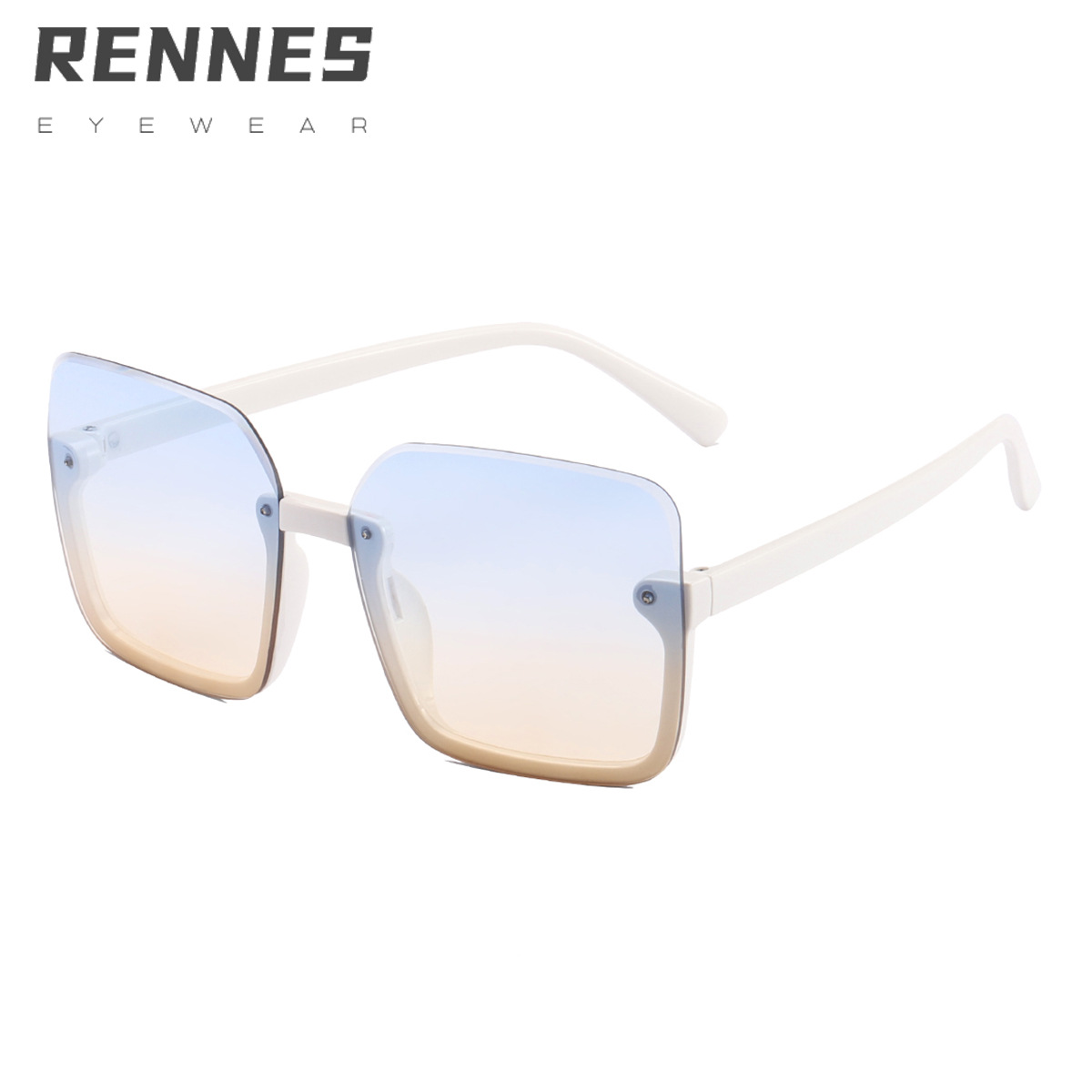 2021 nueva moda ins Internet Celebrity gafas de sol ligeras y cómodas gafas de sol simples de la calle de las mujeres gafas de sol