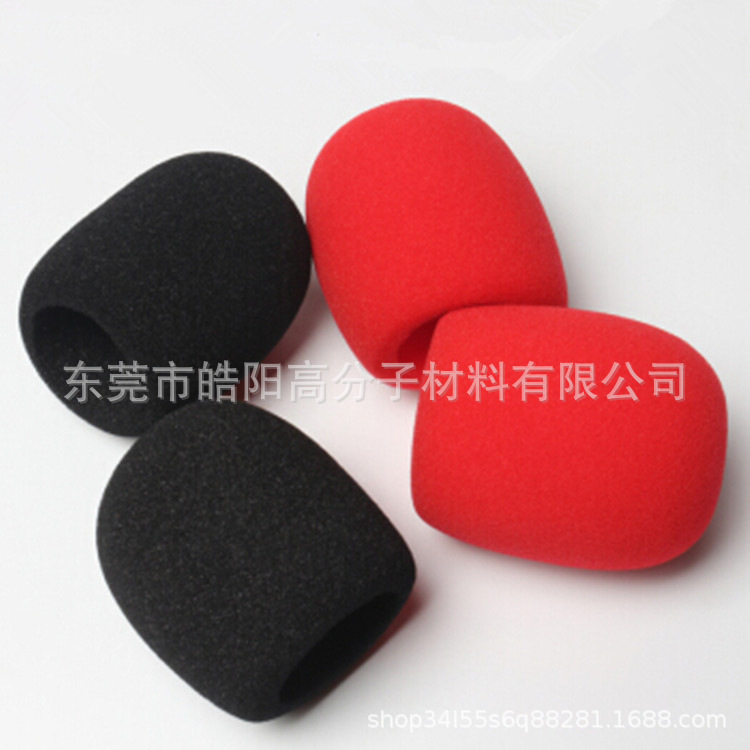 头戴麦克风领夹麦克风海绵麦克风海绵 耳麦耳棉咪罩海棉套