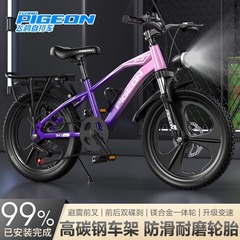 飛鳩の子供の自転車の7-12-15歳の子供の学生の自転車の男の子の女の子は衝撃を受けてマウンテンバイクに足を踏み入れます。