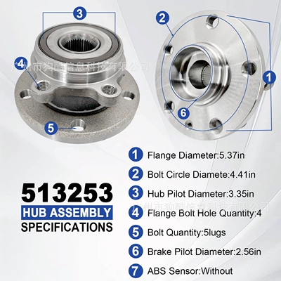 2005-2018 Car Wheel – Bearing