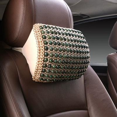 Four Seasons Pad: Four Seasons Suitable for Mercedes-Benz - emerald-green-1-memory-foam-headrest-universal-seat-cushion