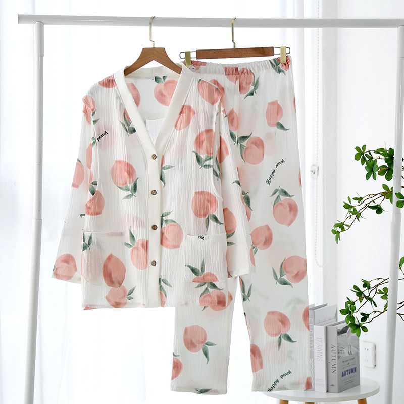 브이넥-링클천-빅피치-화이트