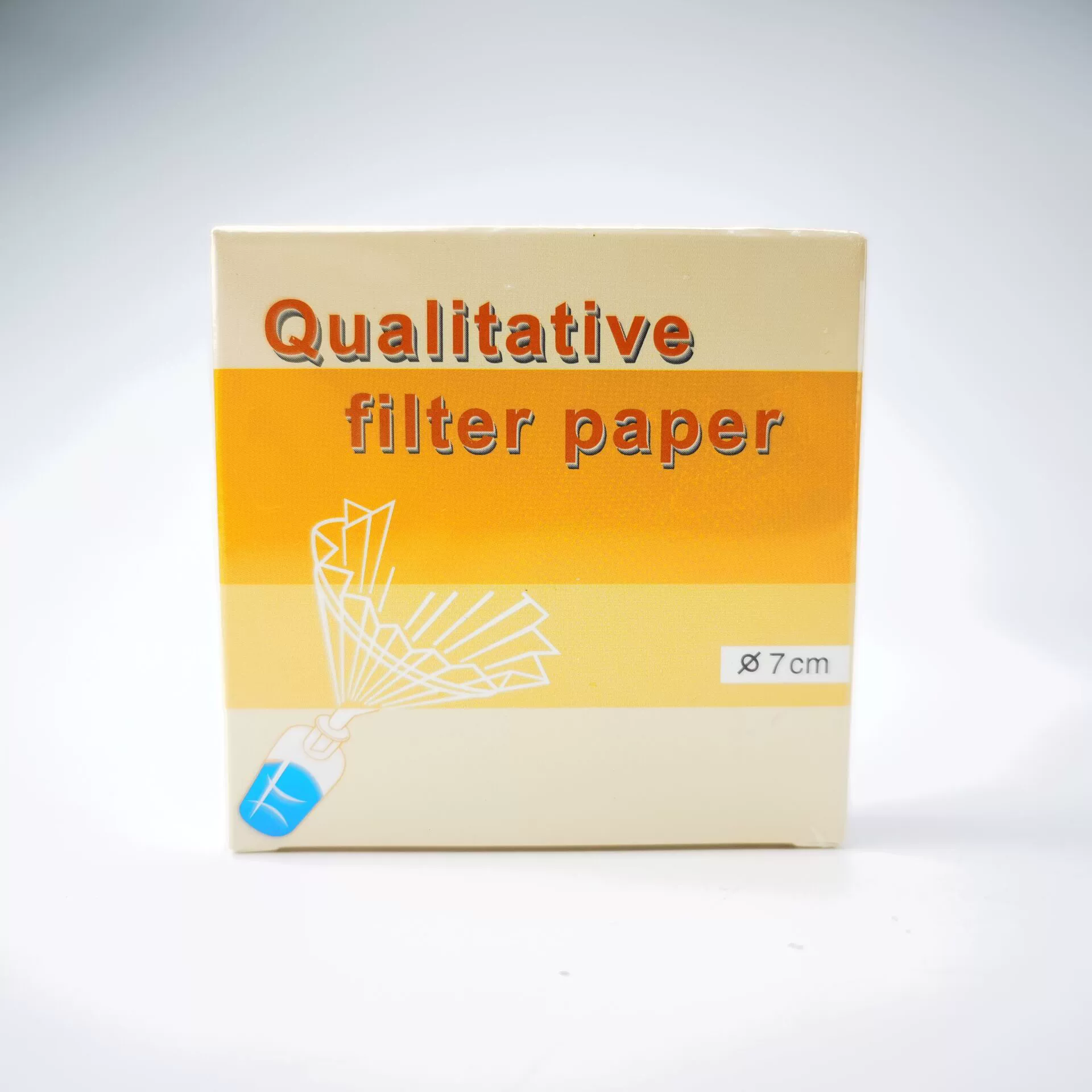 Нейтральная упаковка Английская качественная фильтровальная бумага 7 см