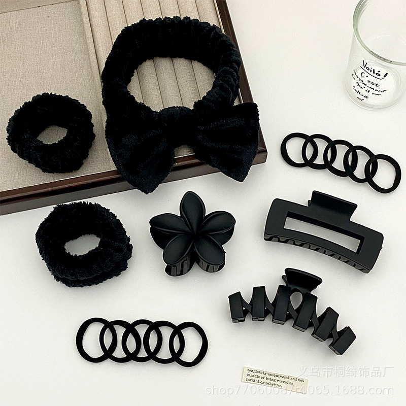 Gran clip de tiburón para el cabello, agarre fuerte, estilo simple y elegante, accesorio trasero para mujeres, proveedor directo de Yiwu