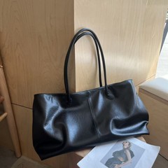 2025秋冬高级感托特大包女哑光软皮通勤包电脑包单肩手拎bag潮
