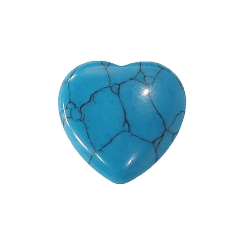 (Cross-border trading), (Wholesale), natural water, organic crystal heart shaped, accessories, 20mm, with gem