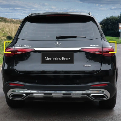 Glc300/Glc260L Trunk Tailgate Trim: Şüşə kənarı xromları/moldingləri