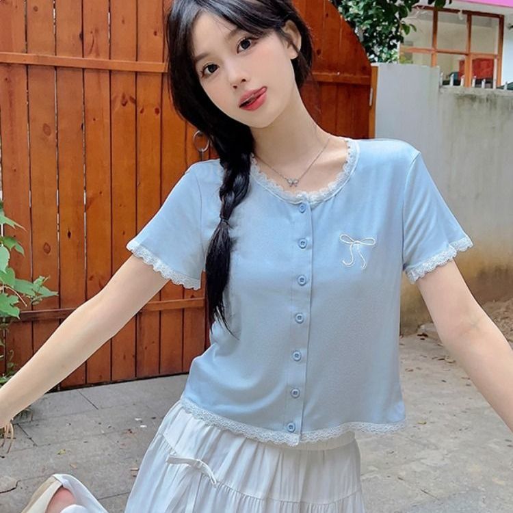 파란색