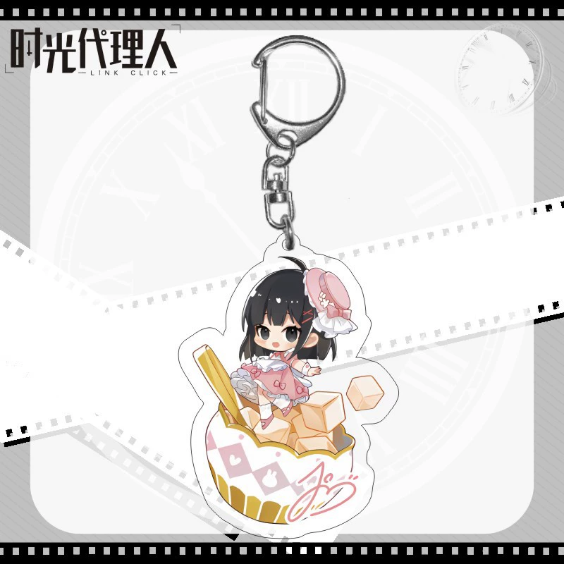 Cartoon acrylic double-sided pendant, keychain