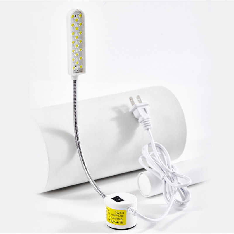 Máquina de coser lámpara de trabajo máquina herramienta lámpara de coche LED lámpara de escritorio de absorción magnética móvil COB lámpara de ropa lámpara de aguja lámpara de coche