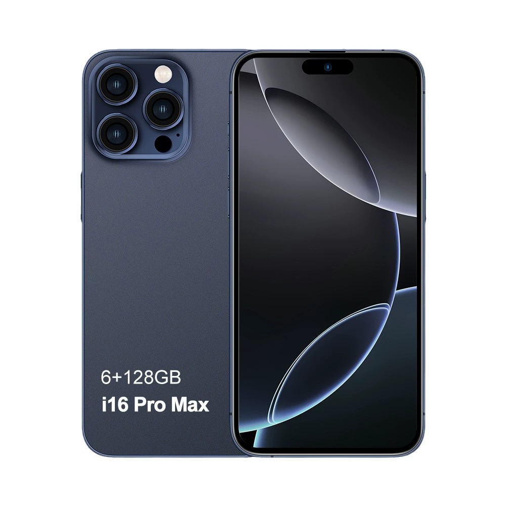 Смарт‑мобильный телефон, Intel Core i16, 16 Pro Max, 4G, поддержка всех стандартов сетевой связи, Android, широкий экран
