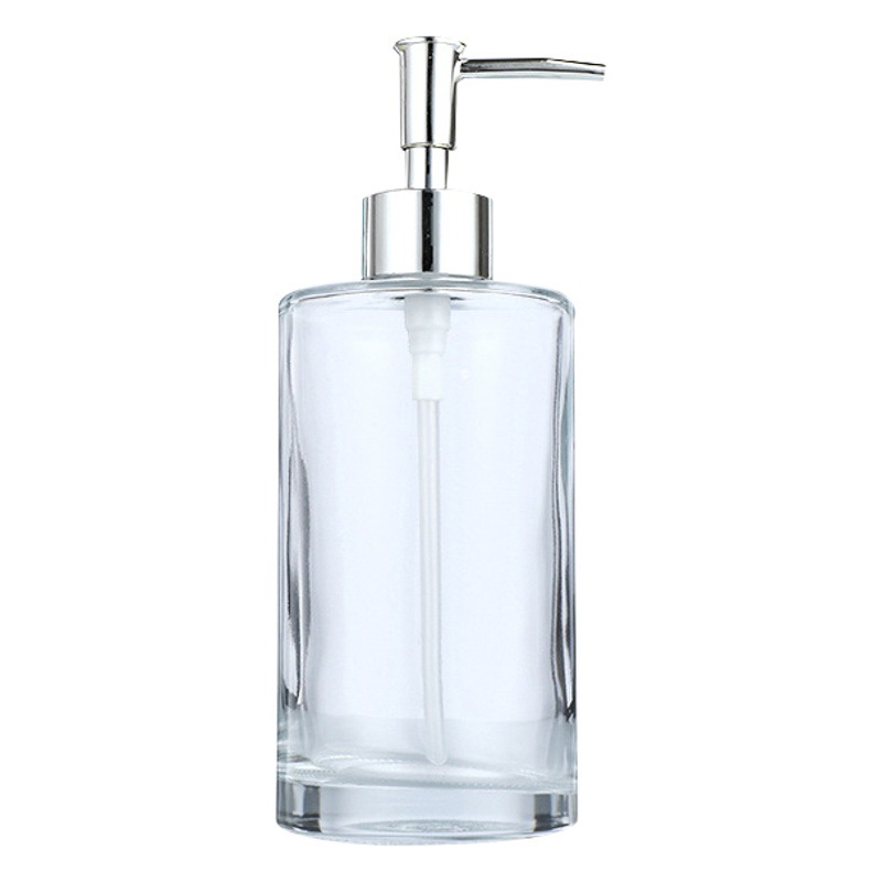 Botella desinfectante de manos para hotel transfronterizo, botella de gel de ducha para baño, champú transparente, botella vacía, botella de recarga de loción