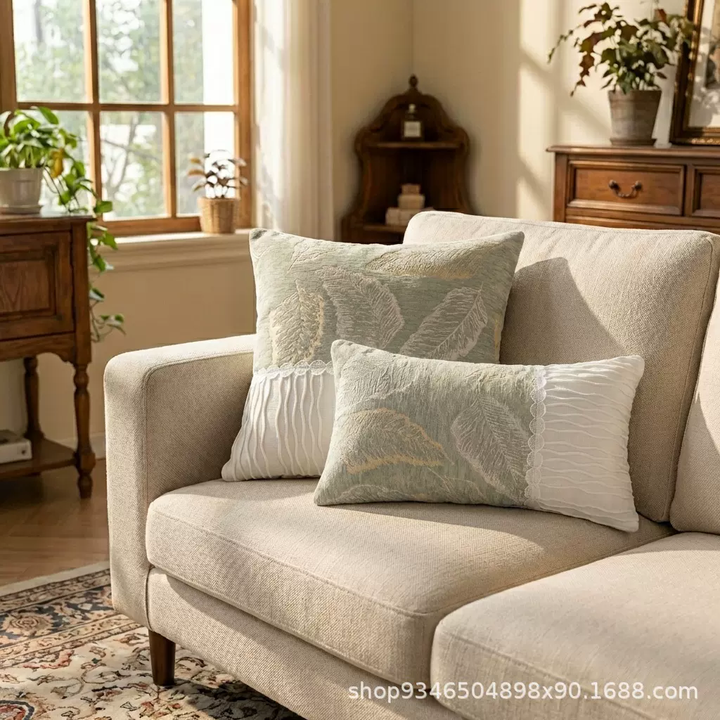 2026年新款四季通用沙发抱枕雪尼尔客厅沙发靠枕抱枕书房卧室抱枕