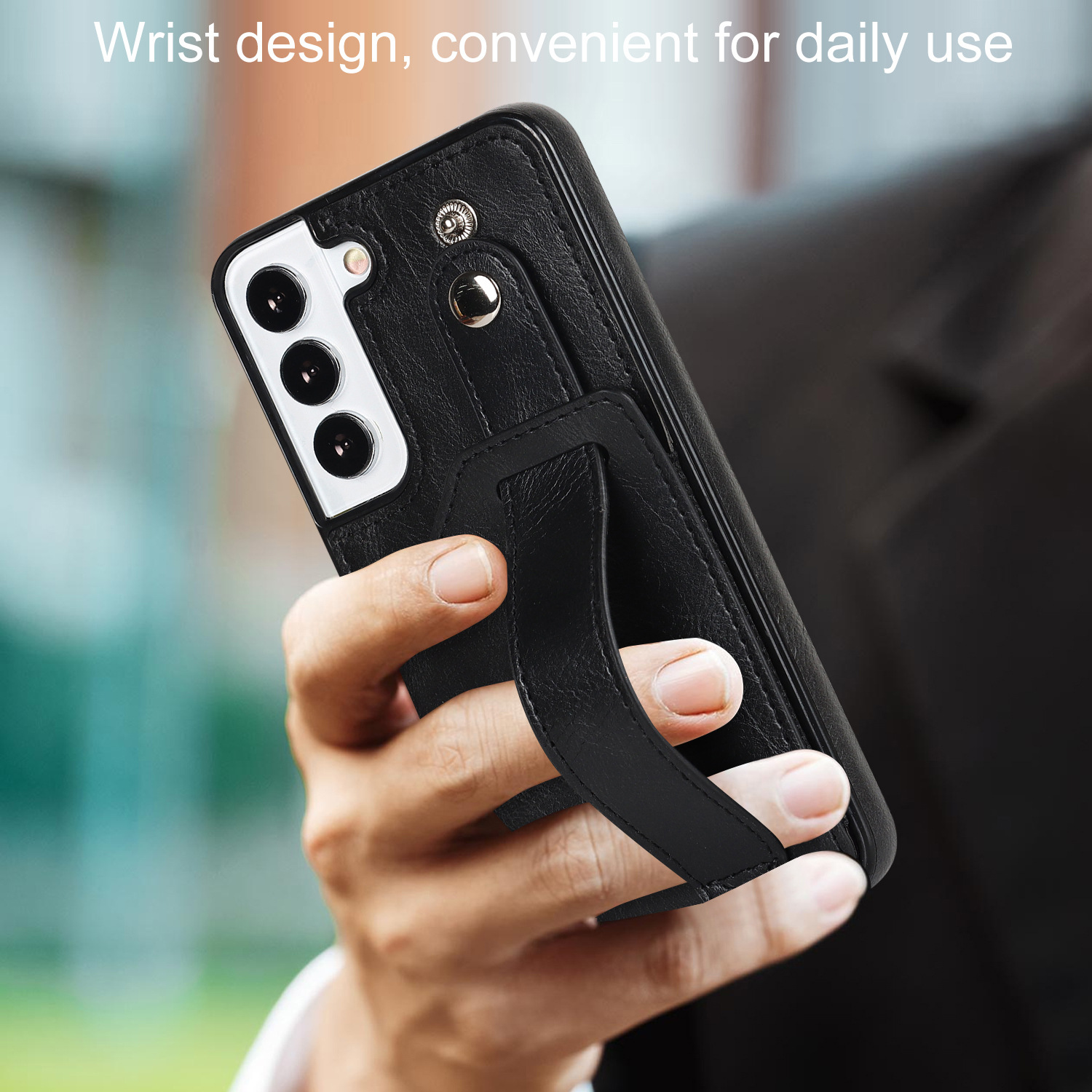 Handyhülle Für Samsung A53 Mit Armband Und Kartenfach Aus Leder_voghion.com