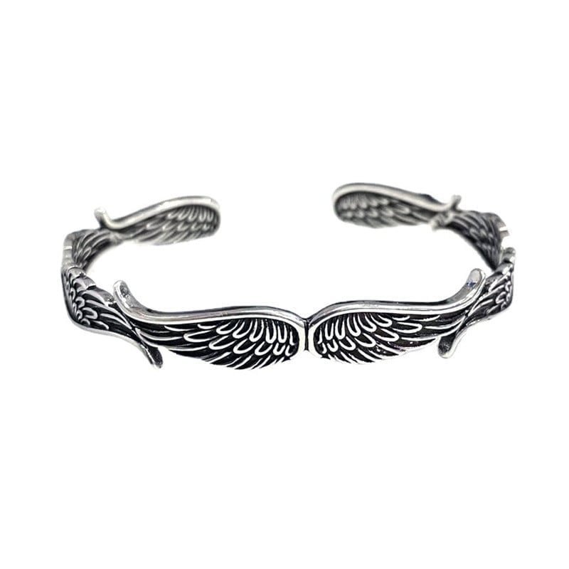 1 Piece Ethnic Style Feather Alloy Plating Unisex Bangle display picture 3