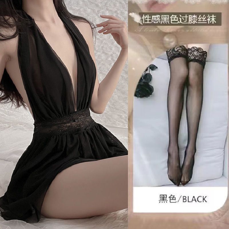 블랙 [T바지 포함] + 블랙 스타킹