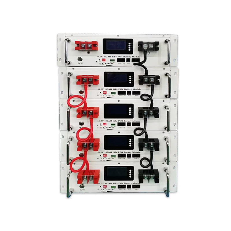 Batería de fosfato de hierro de litio 48v fuente de alimentación solar fotovoltaica doméstica de almacenamiento de energía 16 grados de gran capacidad nueva célula