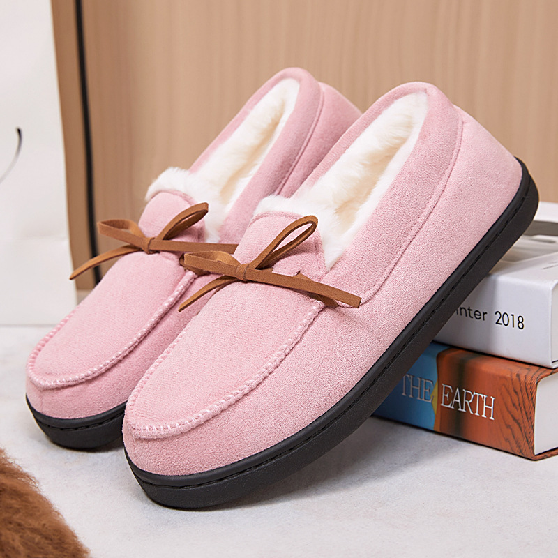 冬用の裏起毛がおしゃれな産後靴、秋冬用のくるぶしを覆うタイプで外履きもできる、裏起毛と厚底がおしゃれで暖かいカジュアルな綿靴|undefined
