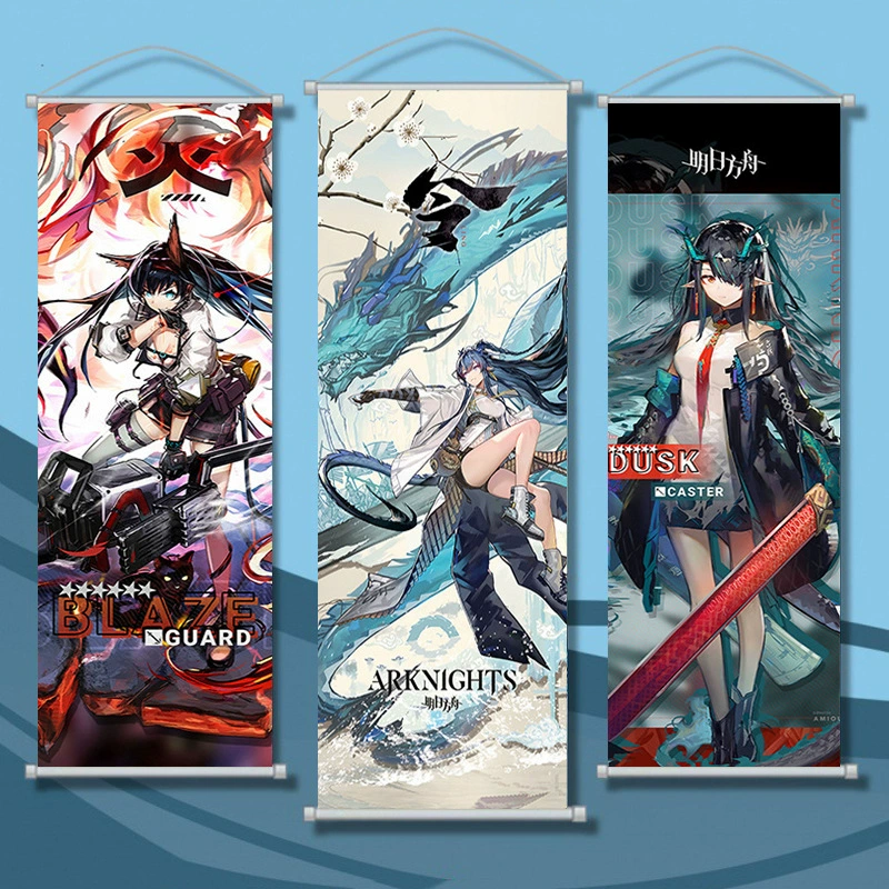 Tomorrow's Ark Game Surrounding Painting EPSON HD Printing Anime Two -dimensional Wall Scrolls