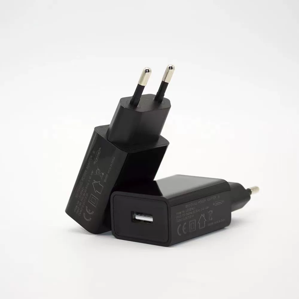 5v2a Европейский стандарт зарядного устройства CE/LVD/EMC/FCC экологически чистая быстрая зарядка 1A адаптер стандарта США для мобильного телефона