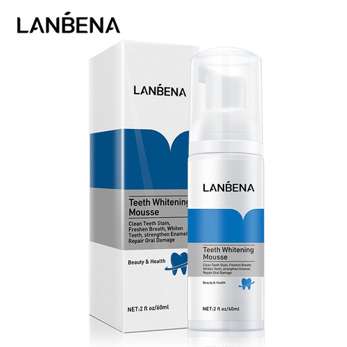 LANBENA TEETH WHITENING MOUSSE 60ml (new version)