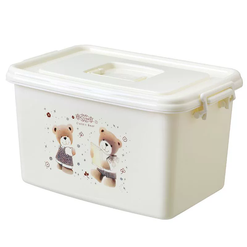Extra large big plastic storage box, increased thickness