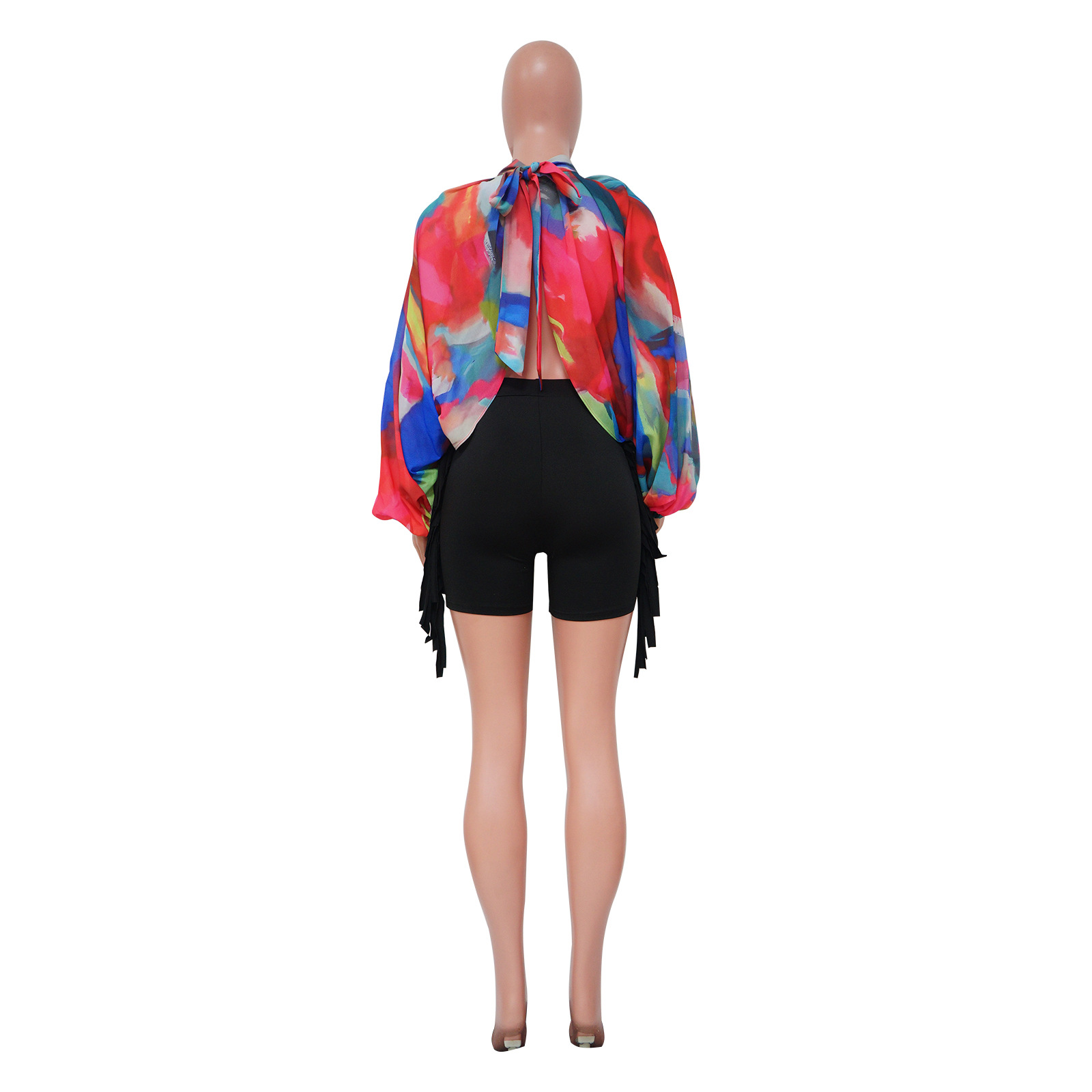 Women's Cardigan Long Sleeve Blouses Vintage Style Streetwear Geometric display picture 145